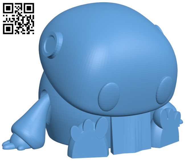 Wip - Tiny articulated bot H005324 file stl free download 3D Model for CNC and 3d printer