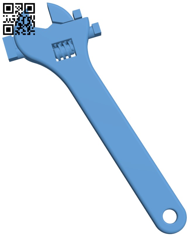 Wrench H005135 file stl free download 3D Model for CNC and 3d printer