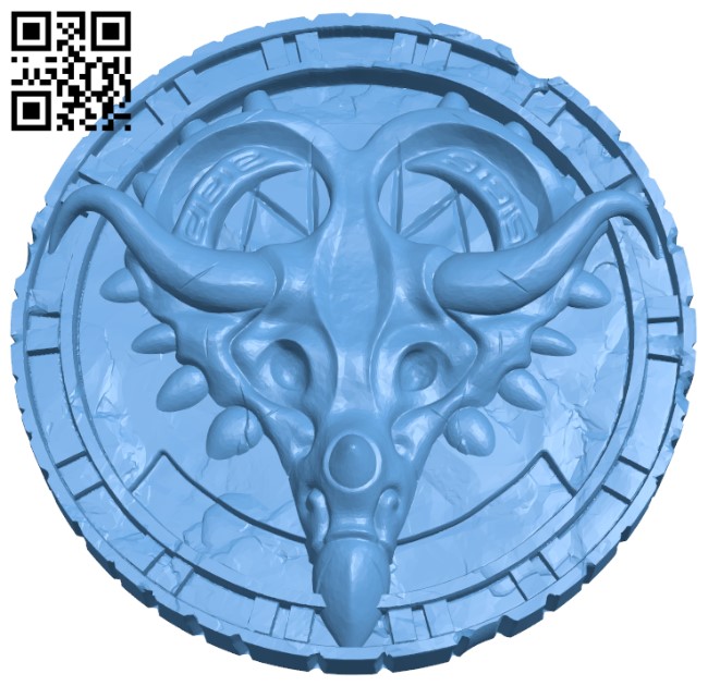 Ytepka society iron token H004965 file stl free download 3D Model for CNC and 3d printer