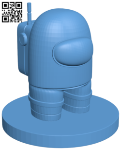 Among Us H005809 file stl free download 3D Model for CNC and 3d printer