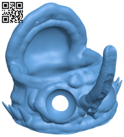 Angler fish lamp H006352 file stl free download 3D Model for CNC and 3d printer