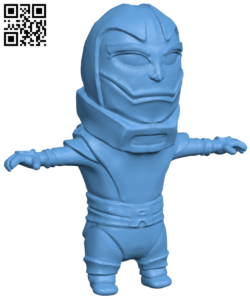 Apocalypse Chibi – X-men H005868 file stl free download 3D Model for CNC and 3d printer