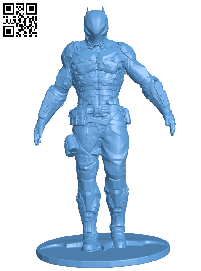 Arkham Knight H006168 file stl free download 3D Model for CNC and 3d printer