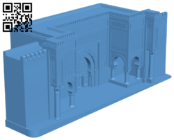 Bab El-Mansour – Meknes, Morocco H006291 file stl free download 3D Model for CNC and 3d printer