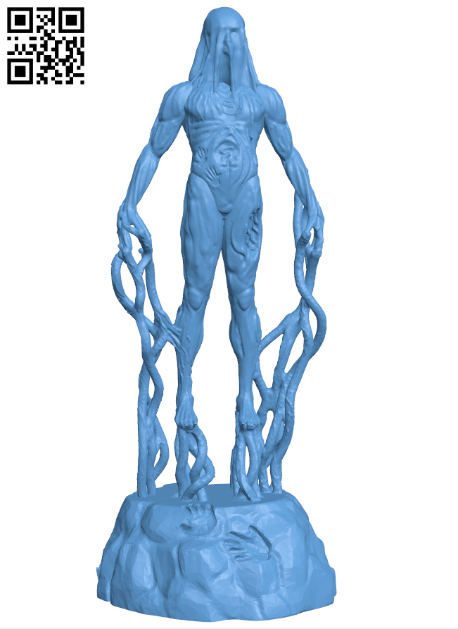 Beached Thing - Death Stranding H006171 file stl free download 3D Model for CNC and 3d printer