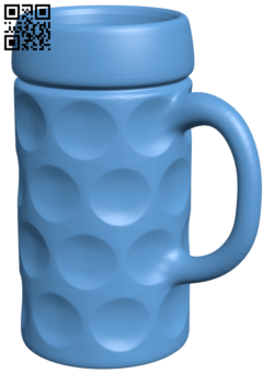 Beer Mug H006233 file stl free download 3D Model for CNC and 3d printer