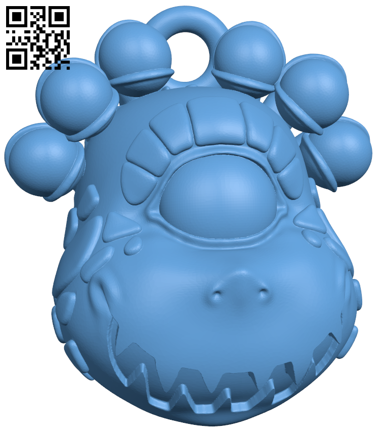 Beholder christmas ball H006529 file stl free download 3D Model for CNC and 3d printer