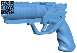 Blade Runner 2049 K’s Pistol H005933 file stl free download 3D Model for CNC and 3d printer