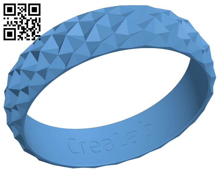 Bracelet H005935 file stl free download 3D Model for CNC and 3d printer