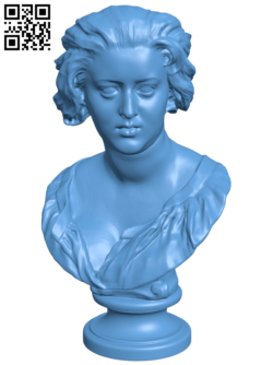 Bust of Costanza Bonarelli H005936 file stl free download 3D Model for CNC and 3d printer