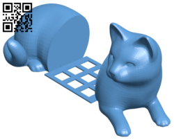 Cat on books H005991 file stl free download 3D Model for CNC and 3d printer