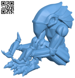 Chozo Statue – Phone stand H006296 file stl free download 3D Model for CNC and 3d printer