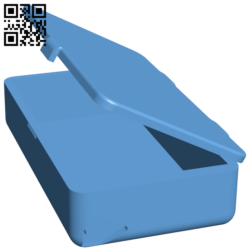 Cigarette box H006297 file stl free download 3D Model for CNC and 3d printer