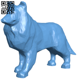 Collie dog H006478 file stl free download 3D Model for CNC and 3d printer
