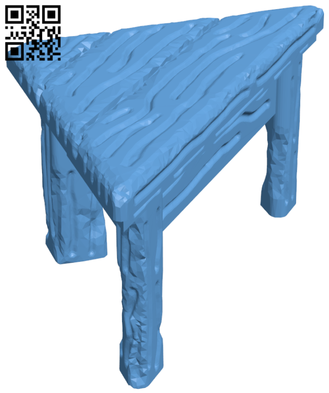 Corner Table H006479 file stl free download 3D Model for CNC and 3d printer
