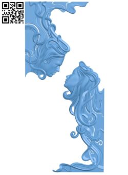 Couple pattern T0000453 download free stl files 3d model for CNC wood carving