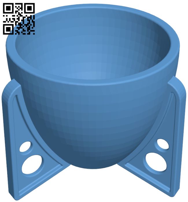 Desktop Planter H006421 file stl free download 3D Model for CNC and 3d printer