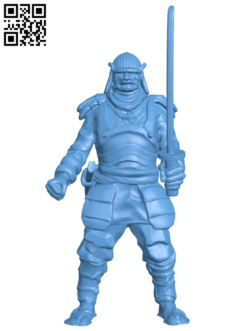 Dominations – Nodachi Samurai H006070 file stl free download 3D Model for CNC and 3d printer