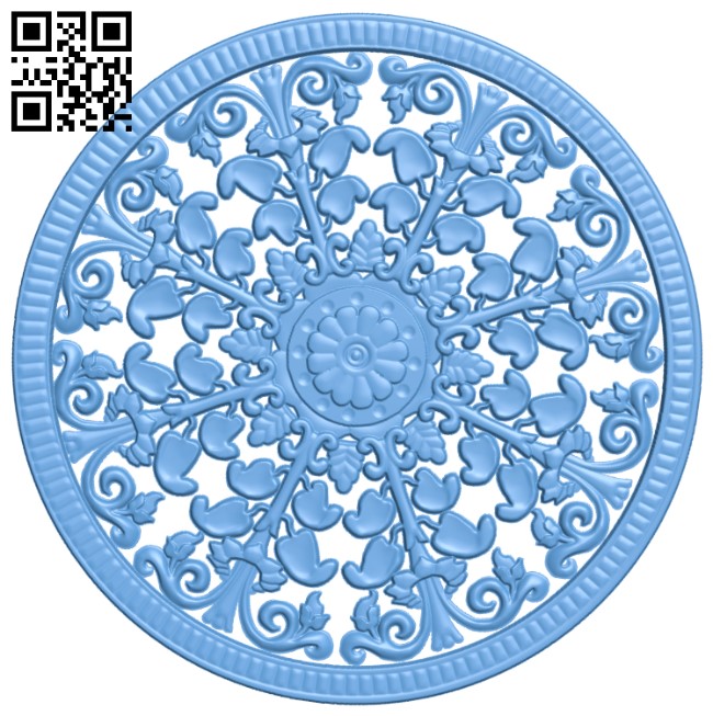 Door pattern T0000248 download free stl files 3d model for CNC wood carving