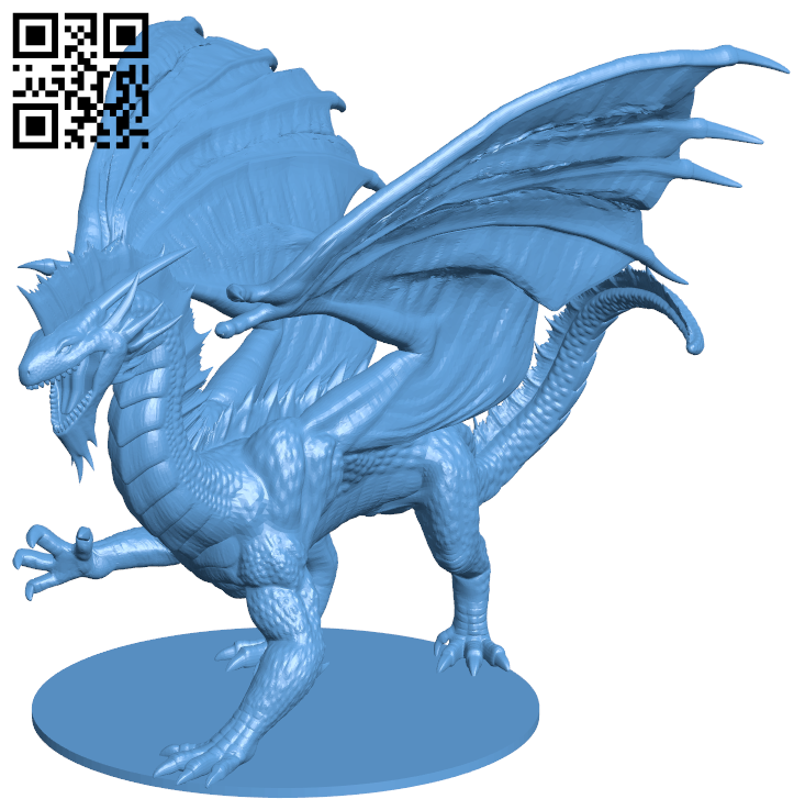 Dragon H006604 file stl free download 3D Model for CNC and 3d printer