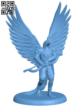 Eaglefolk Ranger H006186 file stl free download 3D Model for CNC and 3d printer