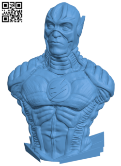 Flash – DC Comics H006301 file stl free download 3D Model for CNC and 3d printer