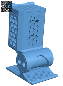 Flip top AA battery dispenser H006490 file stl free download 3D Model for CNC and 3d printer
