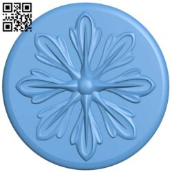 Flower pattern T0000251 download free stl files 3d model for CNC wood carving
