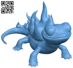 Frozen 2 Bruni Night Light H006371 file stl free download 3D Model for CNC and 3d printer