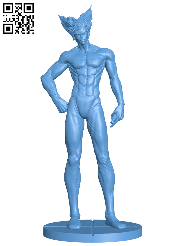 STL file GAROU COSMIC FEAR 🤴・3D printing design to download・Cults