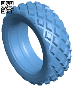 Grass tyre H006306 file stl free download 3D Model for CNC and 3d printer