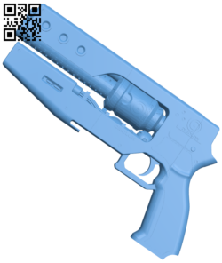 Gun Omolon Kumakatok HC4 – Destiny H006493 file stl free download 3D Model for CNC and 3d printer