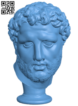 Head from the Vatican Apoxyomeno H006009 file stl free download 3D Model for CNC and 3d printer
