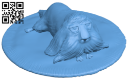 Heen the dog H006308 file stl free download 3D Model for CNC and 3d printer