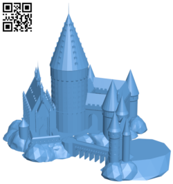 Hogwarts H006128 file stl free download 3D Model for CNC and 3d printer