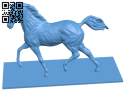Horse in Aldgate East, London H006011 file stl free download 3D Model for CNC and 3d printer