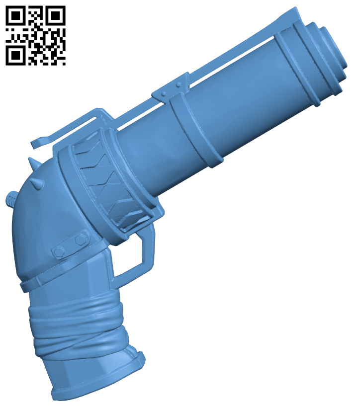Jinx Arcane LOL Weapon Cosplay H005719 file stl free download 3D Model for CNC and 3d printer