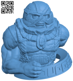 Juggernaut bust – X-Men H005887 file stl free download 3D Model for CNC and 3d printer