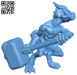 Kobold Hammer Swinger H005888 file stl free download 3D Model for CNC and 3d printer