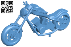 Kraken motorcycle H006139 file stl free download 3D Model for CNC and 3d printer