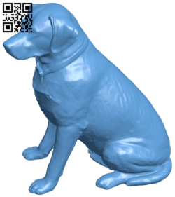 Labrador Dog H006616 file stl free download 3D Model for CNC and 3d printer