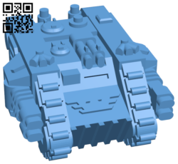 Land Raider for Epic 40K H006311 file stl free download 3D Model for CNC and 3d printer