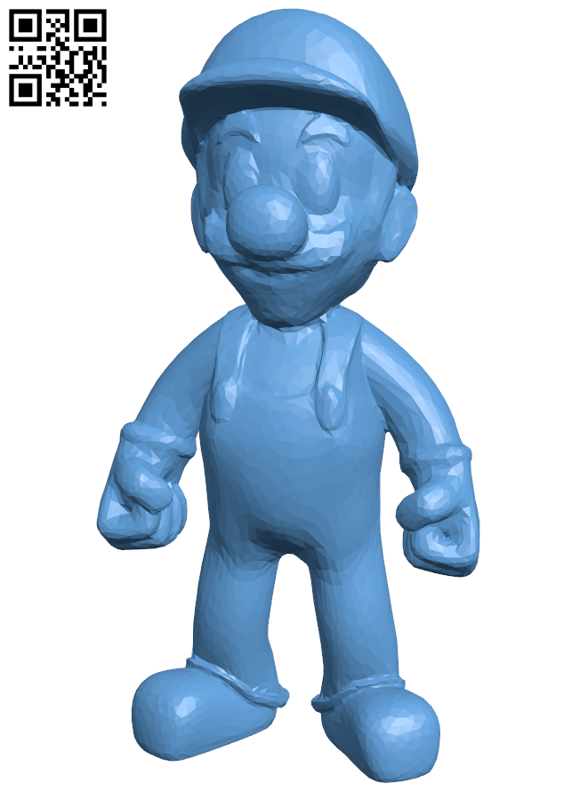 3D file Luigi - The Super Mario Bros 🍄・3D printer design to download・Cults