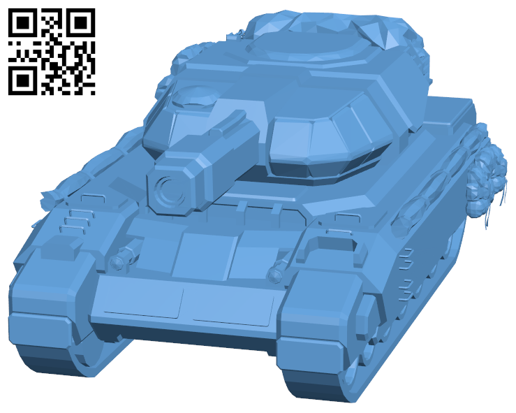 MW5 Mod - Desert Scorpion Tank H006392 file stl free download 3D Model for CNC and 3d printer