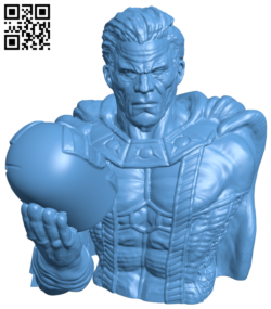Magneto bust  – X-Men H005894 file stl free download 3D Model for CNC and 3d printer