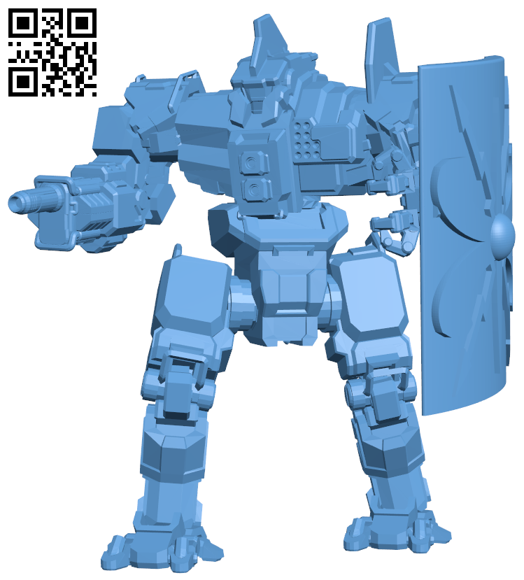 Marian model Centurion - Robot H005896 file stl free download 3D Model for CNC and 3d printer