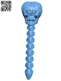 Martian with articulating spine H006262 file stl free download 3D Model for CNC and 3d printer