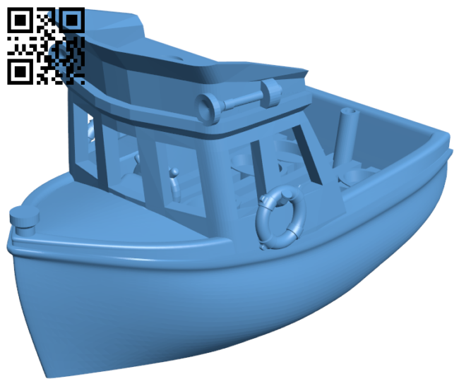 Marv - a small yacht for Marvin H006313 file stl free download 3D Model for CNC and 3d printer