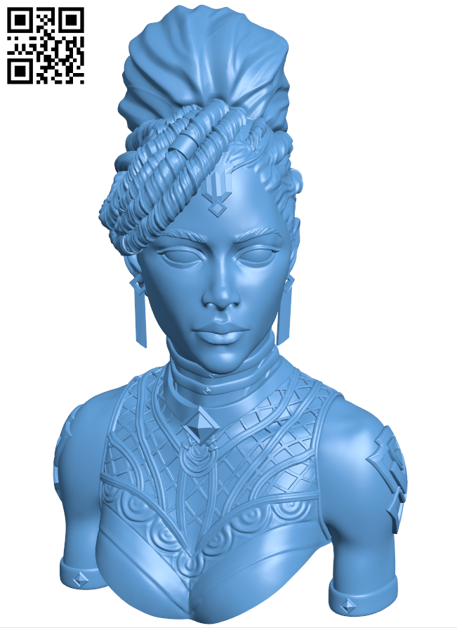 Mel Medarda bust - Arcane H005722 file stl free download 3D Model for CNC and 3d printer
