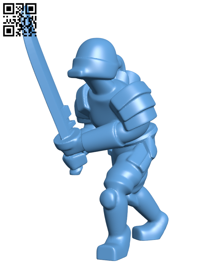 Mercenary - Risk of Rain 2 H006505 file stl free download 3D Model for CNC and 3d printer